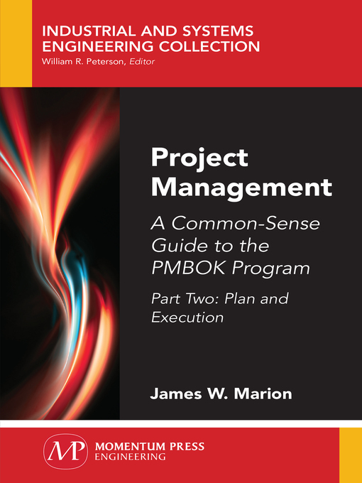 Title details for Project Management by James W. Marion - Available